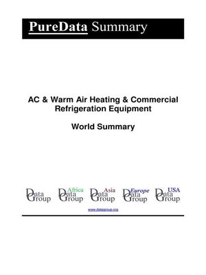 cover image of AC & Warm Air Heating & Commercial Refrigeration Equipment World Summary